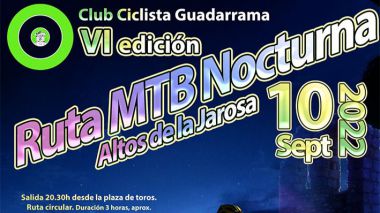 Abiertas las inscripciones para la VI Ruta Nocturna 