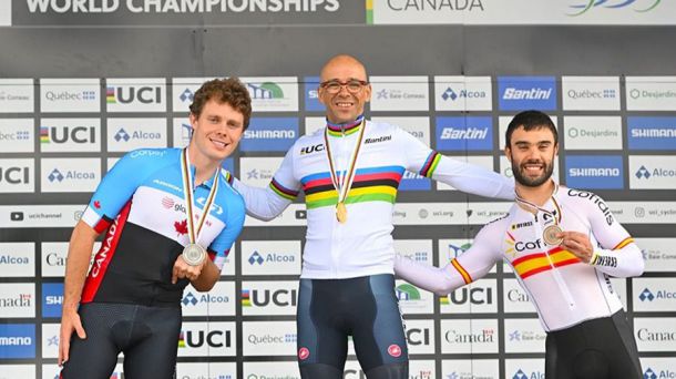 Gonzalo García Abella obtiene dos bronces en los Mundiales de Ciclismo Adaptado