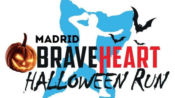 Una carrera para deportistas disfrazados y maquillados para celebrar Halloween