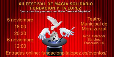 Gala Benéfica de magia en Moralzarzal a favor de la Fundación Pita López