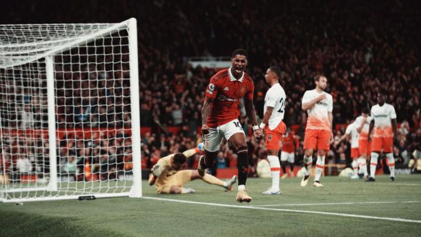 El gol de aniversario de Marcus Rashford con el Manchester United