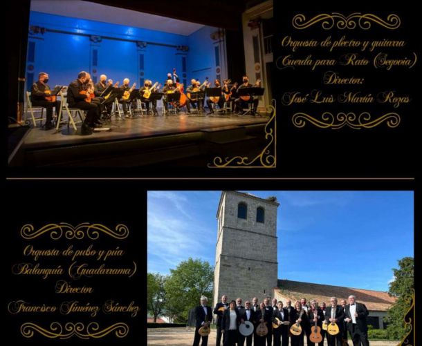 Las orquestas Balanguía y Cuerda Para Rato protagonizarán el VIII Festival de Plectro de Guadarrama