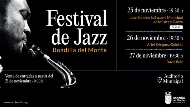 Música de las Big Bands americanas y ritmos cubanos, en el Festival de Jazz de Boadilla del Monte