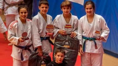 Gran participación de los deportistas de Guadarrama en la Copa de España Infantil de Judo