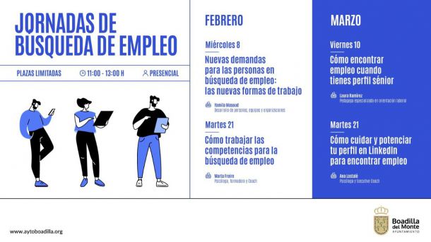 Boadilla ofrece nuevas jornadas para facilitar la búsqueda de empleo