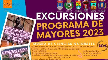 La Maliciosa abre la solicitud para el programa de excursiones para mayores