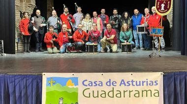 La Banda de Gaitas La Tarabica de Guadarrama participa en el XIV Certamen Celtibérico de Bandas