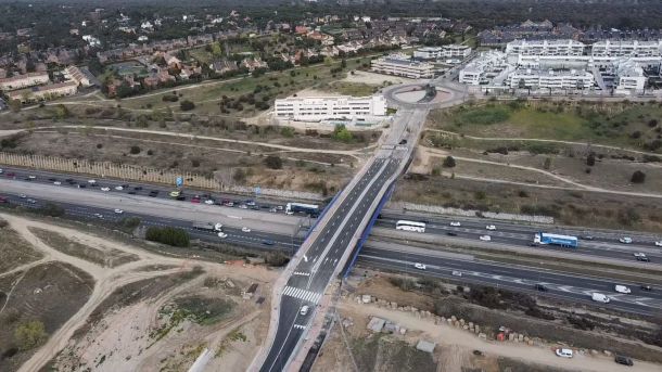 Se abre la conexión entre Viñas Viejas y El Encinar sobre la M-50