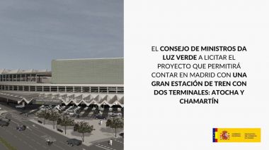 El Gobierno autoriza la construcción de la nueva estación pasante de Puerta de Atocha