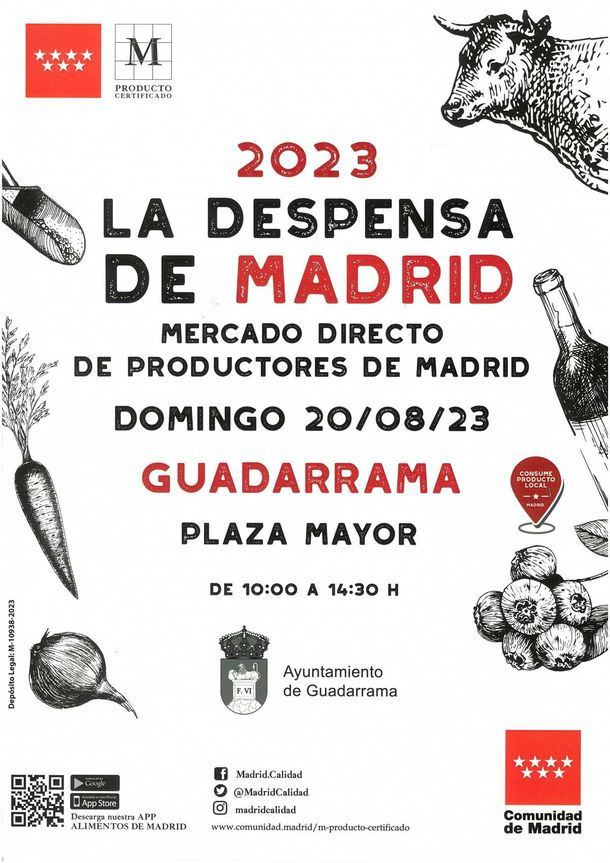 La 'Despensa de Madrid' estará en Guadarrama el domingo