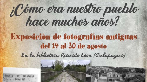 La Asociación V Centenario Villa de Galapagar ha organizado una exposición de fotografías