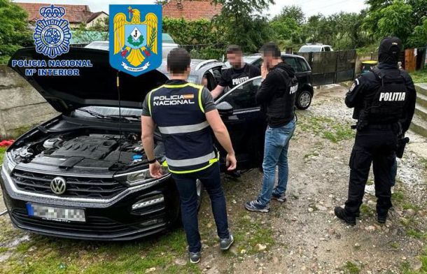 Detenido en Alcalá de Henares el líder de una organización de tráfico ilícito de vehículos