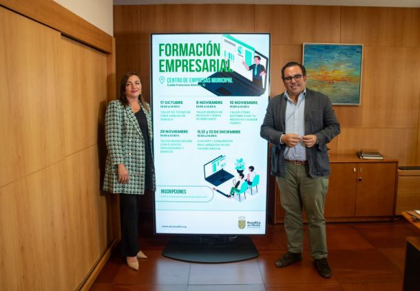 Boadilla ofrece este trimestre nuevos talleres gratuitos de formación empresarial