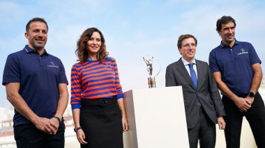 Díaz Ayuso da la bienvenida a los Premios Laureus que celebrarán su XXV edición en Madrid