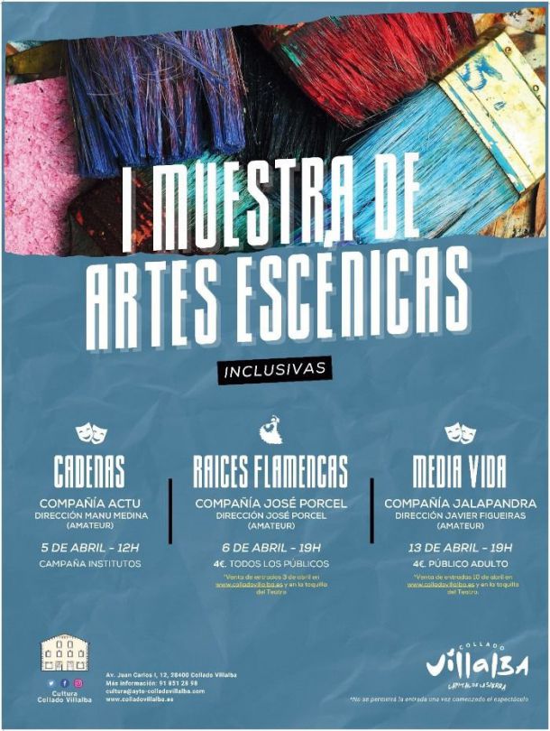 Collado Villalba presenta la I Muestra de Artes Escénicas Inclusivas