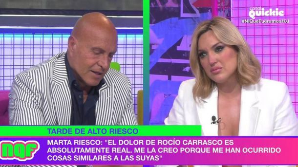 'Ni que fuéramos shhh': El nuevo 'Sálvame' impacta con la revelación de Marta Riesco sobre Rocío Carrasco