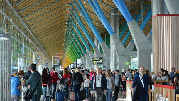 El aeropuerto Adolfo Suárez Madrid-Barajas a la cabeza de un mes de agosto histórico