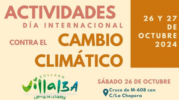 Collado Villalba celebra diversas actividades con motivo del Día Internacional contra el cambio climático