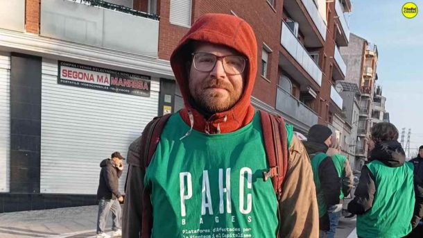 La PAHC protege a una familia frente a uno de los cinco desalojos semanales