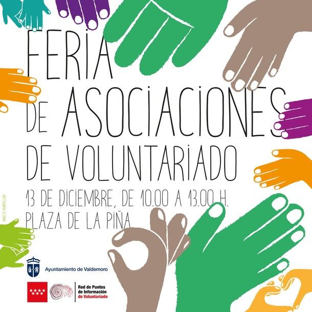 Valdemoro celebra la Feria de Asociaciones en honor al voluntariado local