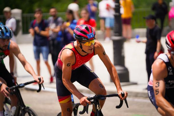 Madrid vitorea al nuevo Rey de Europa de Triatlón