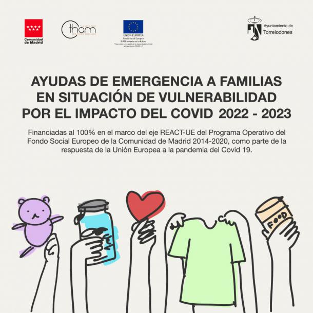 Ayudas de emergencia a familias en situación de vulnerabilidad en Torrelodones