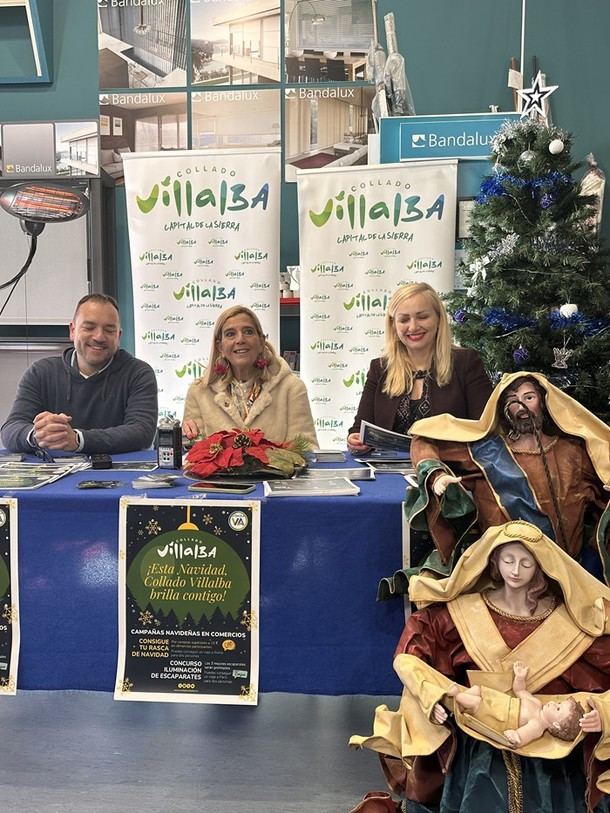 Collado Villalba lanza campañas navideñas para impulsar el comercio local