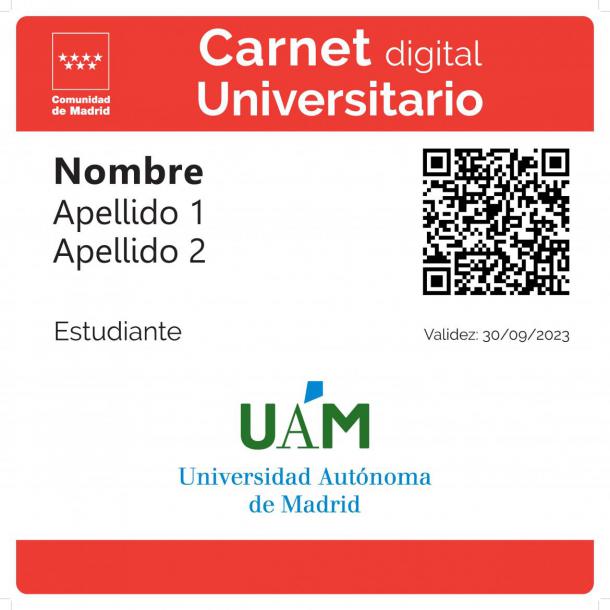 La Comunidad de Madrid estrena carnet universitario