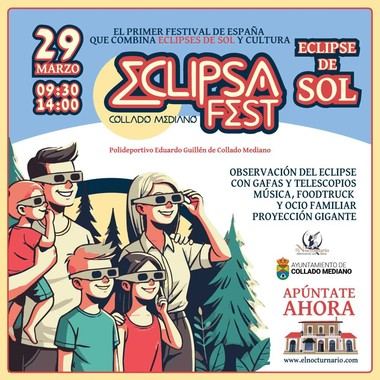 Collado Mediano organiza un festival para el eclipse solar del 29 de marzo en FITUR