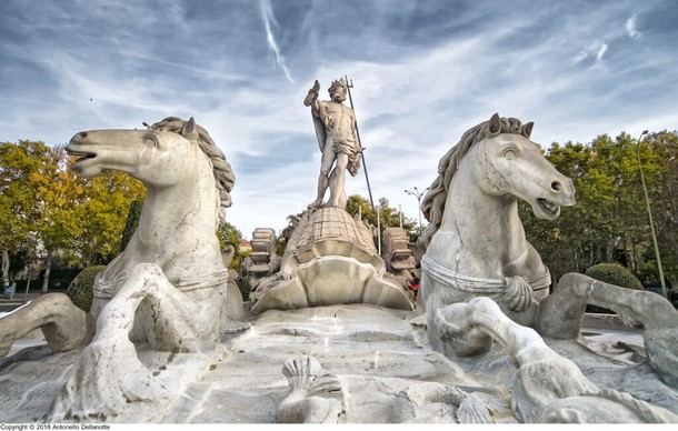 Finalizan las obras de restauración en la Fuente de Neptuno