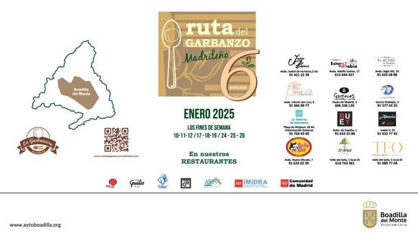 Boadilla del Monte se une a la Ruta del Garbanzo con 12 restaurantes participantes