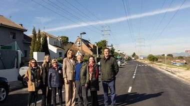 Pozuelo de Alarcón mejora el asfaltado de la calle Cañada de la Carrera