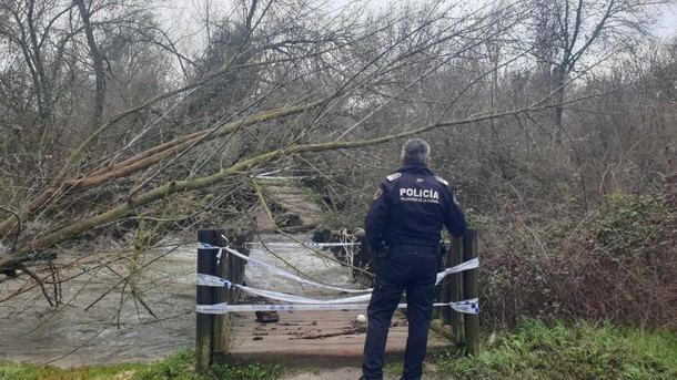 Aumenta el caudal de ríos en Villanueva de la Cañada: se recomienda precaución