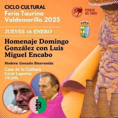 Inicia la Feria Taurina de Valdemorillo 2025 con homenaje a Domingo González