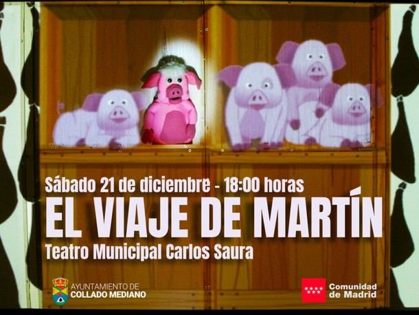 Títeres para niños: 'El Viaje de Martín' llega a Collado Mediano