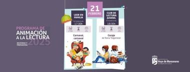 Nuevo viernes de lectura familiar y juvenil en Hoyo el 21 de febrero