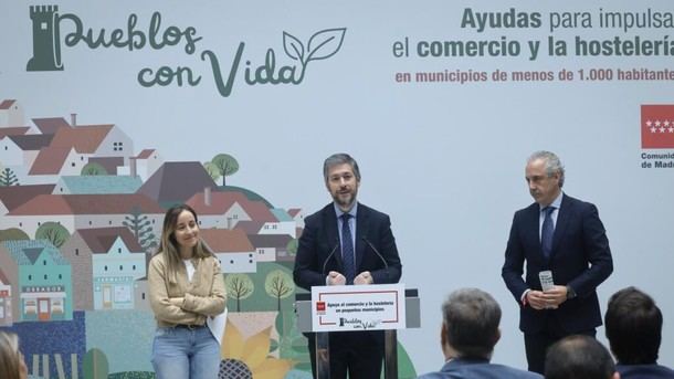 Madrid lanza ayudas para comercio y hostelería en municipios rurales