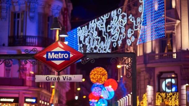 Horarios especiales del Metro de Madrid para las fiestas navideñas