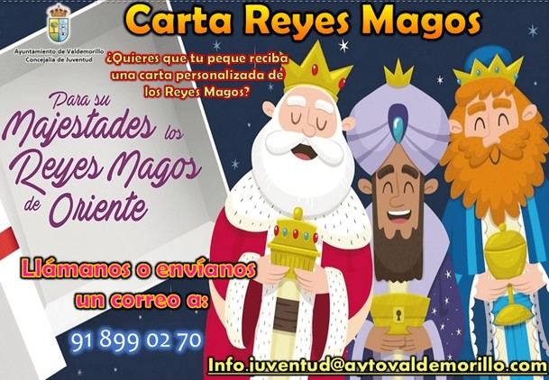 Los niños podrán enviar sus cartas a los Reyes Magos en la chiquidisco de Valdemorillo