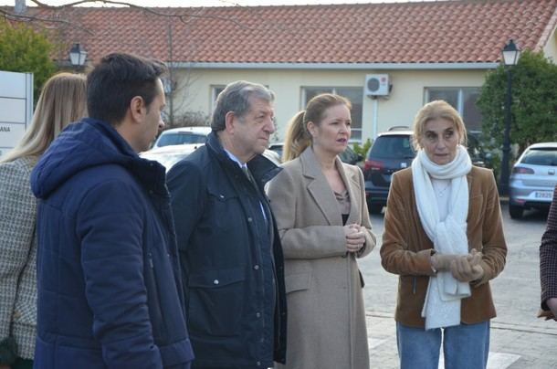 Visita de la consejera de Asuntos Sociales a Villanueva de la Cañada