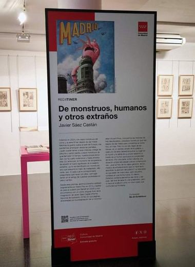 Exposición 'De monstruos, humanos y otros extraños' en Guadarrama hasta el 11 de diciembre