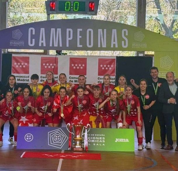 Andalucía y Madrid, campeonas de España en Fútbol Sala femenino