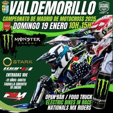 Inicia la temporada de motocross en Valdemorillo este domingo