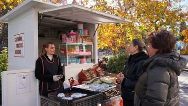 Madrid lanza un mapa de puestos de castañas para la temporada navideña