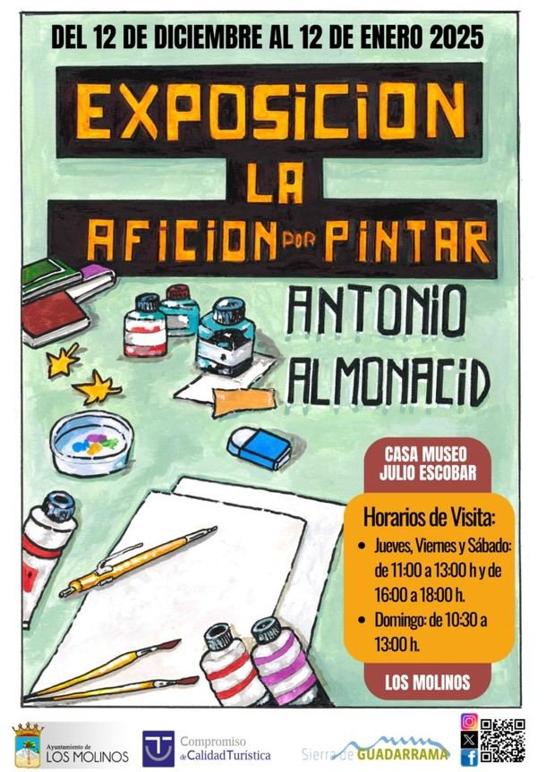 Inauguran exposición de Antonio Almonacid en la Casa Museo Julio Escobar