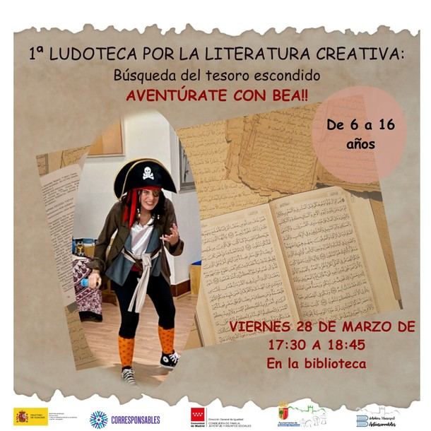 Regresan las ludotecas a Robledo con actividades literarias para jóvenes