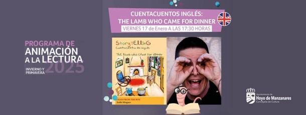 Cuentacuentos en inglés: 'The Lamb Who Came for Dinner' en la Biblioteca Municipal de Hoyo