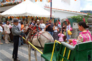 Éxito de la feria rociera