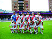 Alineación del Rayo Vallecano que se jugó el ascenso a Segunda en Ipurúa con el Eíbar  (Foto: CEDIDA )