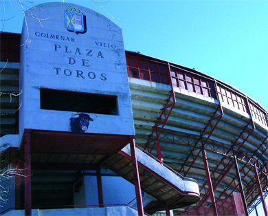 Vista de la plaza de toros de Colmenar Viejo  (Foto: ARCHIVO)